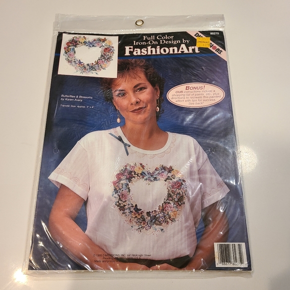 NWT Dimensions Fashion Art Iron On Lot of Three in One Size - Picture 2 of 9